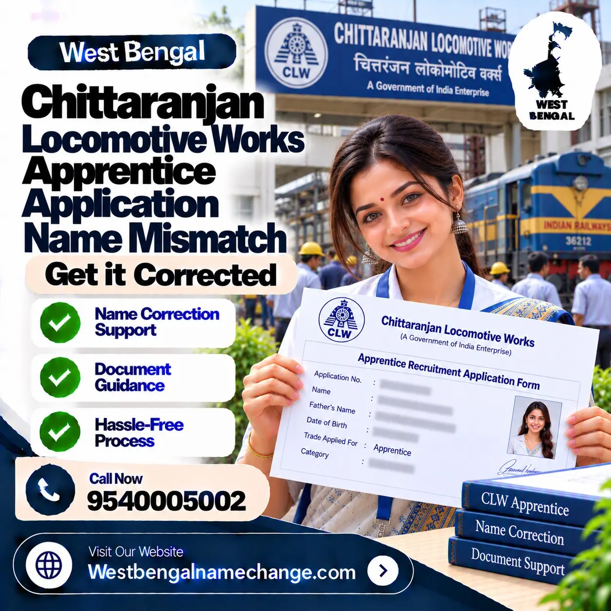 ITI student in West Bengal matching the name on his Class 10 certificate before a Chittaranjan Locomotive Works apprentice application ITI student in West Bengal matching the name on his Class 10 certificate before a Chittaranjan Locomotive Works apprentice application