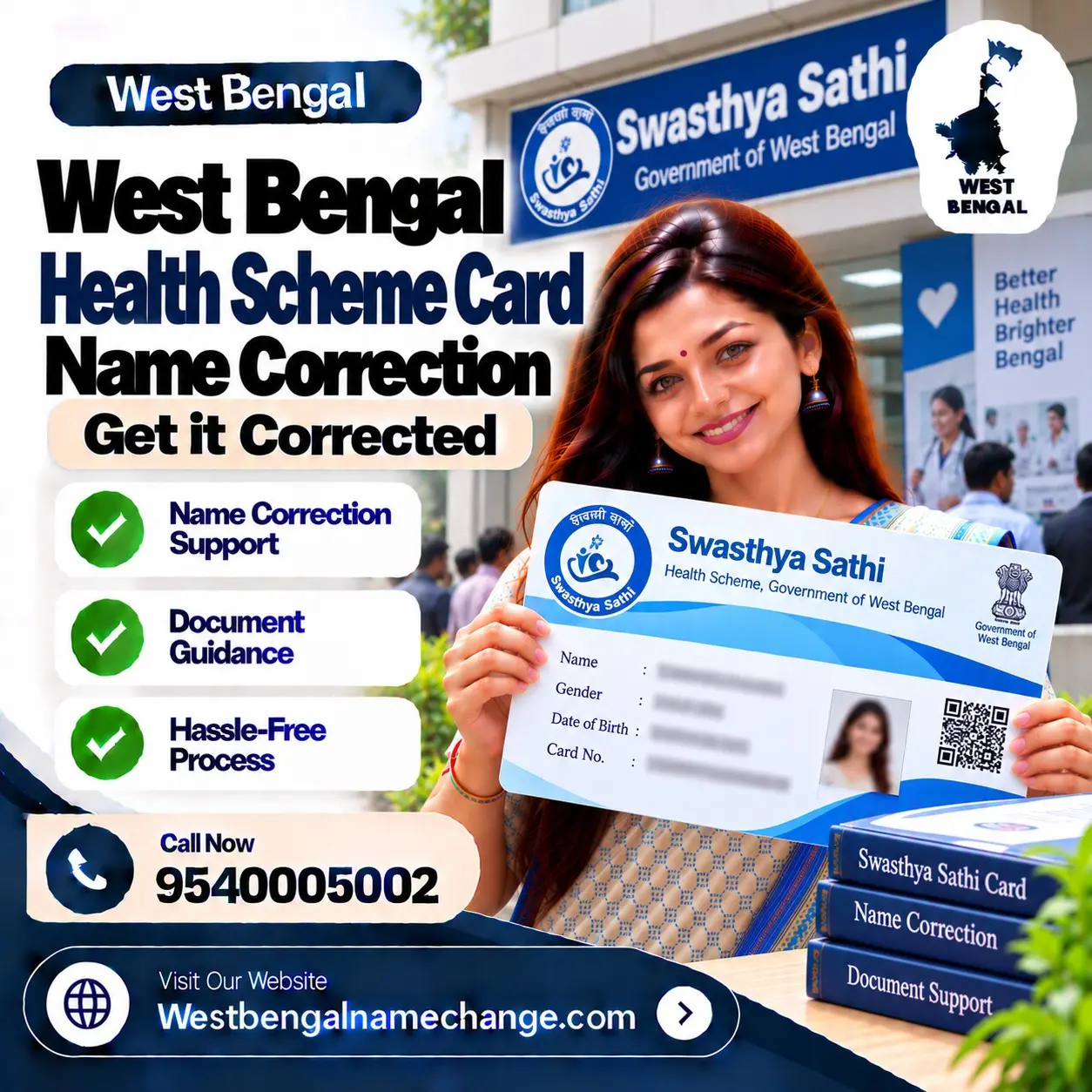 State government pensioner in West Bengal checking the name on a WBHS enrolment certificate against Aadhaar State government pensioner in West Bengal checking the name on a WBHS enrolment certificate against Aadhaar