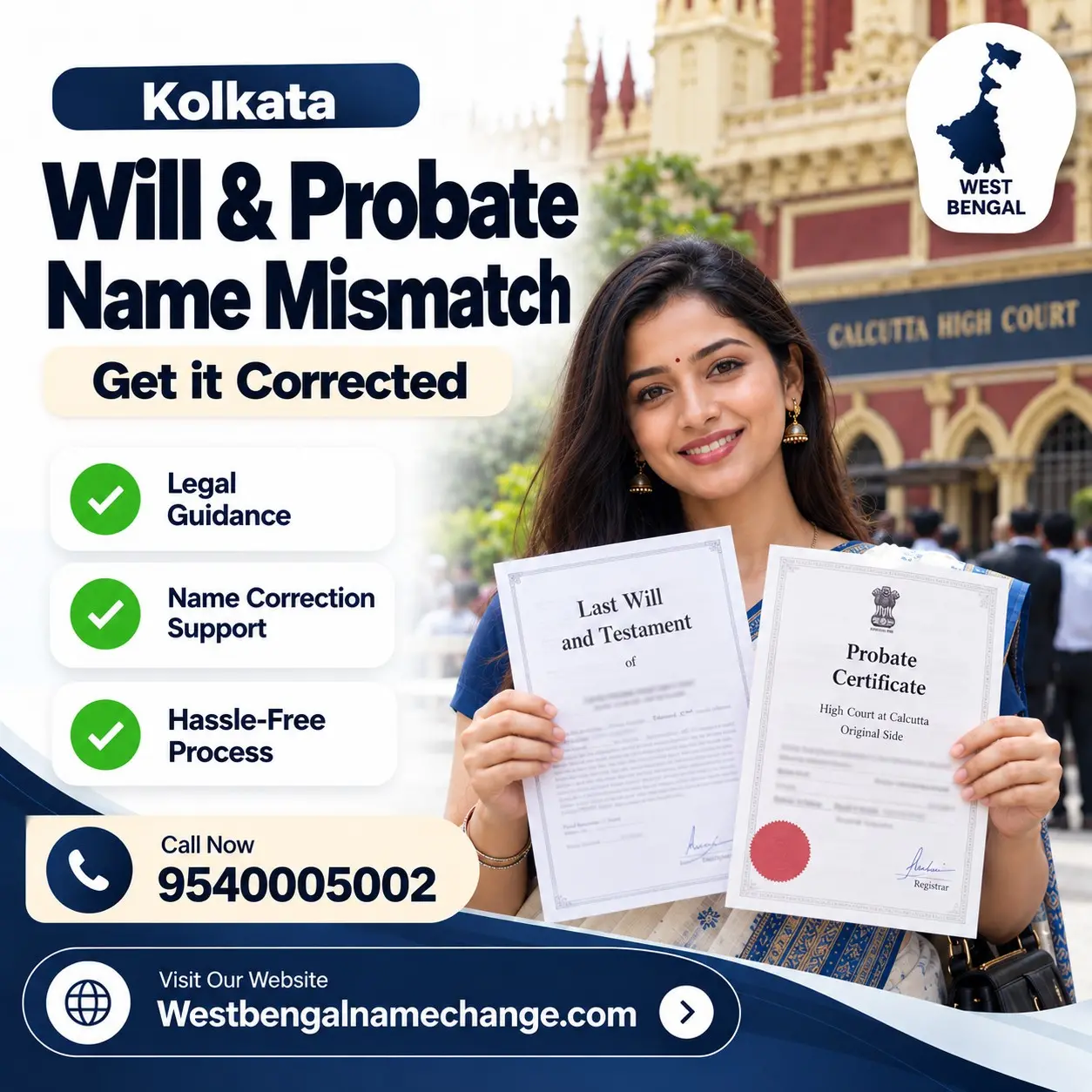Family in Kolkata comparing the names in a will with the property deed and Aadhaar after the 2025 probate change Family in Kolkata comparing the names in a will with the property deed and Aadhaar after the 2025 probate change